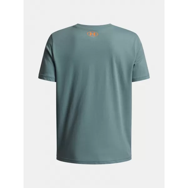  Majica za dječake UNDER ARMOUR UA OVERLAY WM SS 6005069-323 ZELENA 