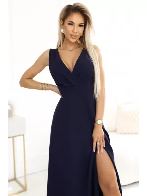Haljina NUMOCO 634-1 TAMNOPLAV