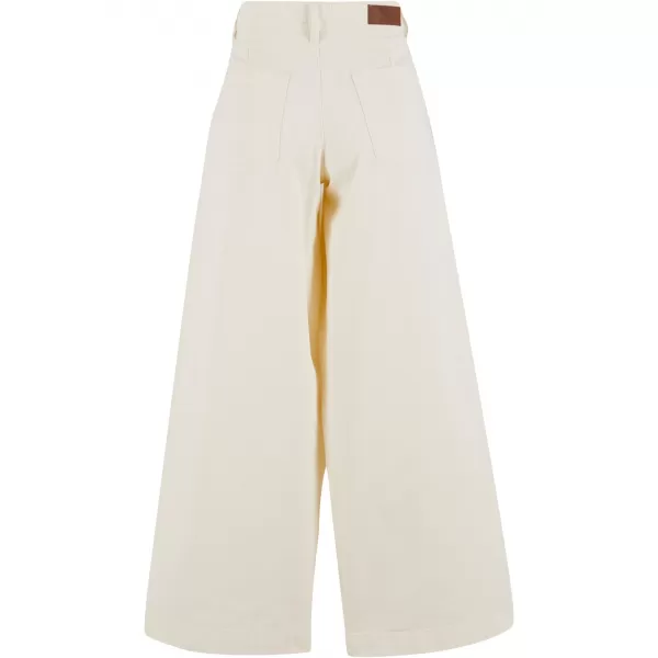  Ženske traperice URBAN CLASSICS TB7192 BIJELI PIJESAK 