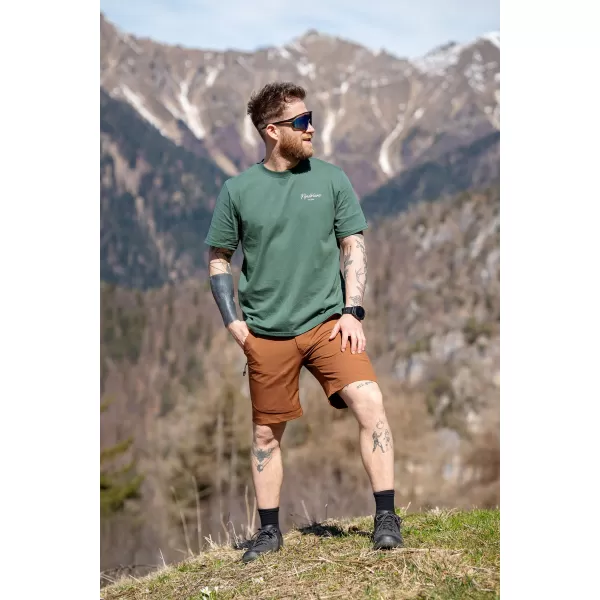 Košulja NORDBLANC CAMPING NBSMT8157 TAMNOZELENA 