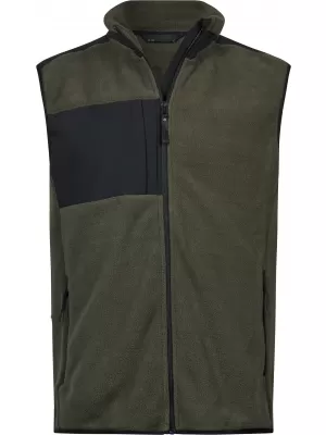 Muški prsluk TEE JAYS | TJ 9122 DUBOKO ZELENA/CRNA