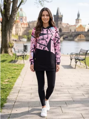 Ženska majica KIXMI VONITA SVIJETLO RUŽIČASTA