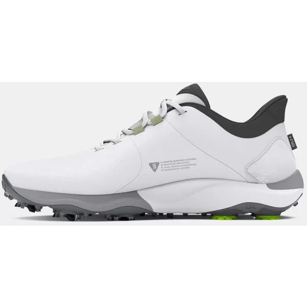  Muške cipele UNDER ARMOUR UA DRIVE PRO WIDE 3026919-100 BIJELA 