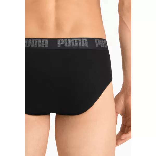  Muški gaćice PUMA BASIC BRIEF 2P 88910006 CRNO/CRNO 