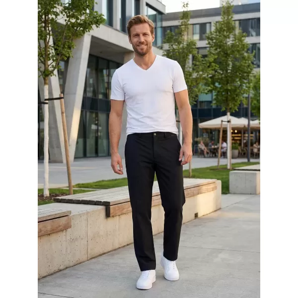  Muške hlače ALTISPORT ATS TROUSER CLASSIC-FIT CRNA 