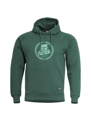 Majica PENTAGON PHAETON HOOD SWEATER K09021-LA83 SPRINGBOK ZELENA