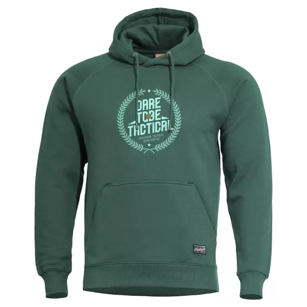  Majica PENTAGON PHAETON HOOD SWEATER K09021-LA83 SPRINGBOK ZELENA 
