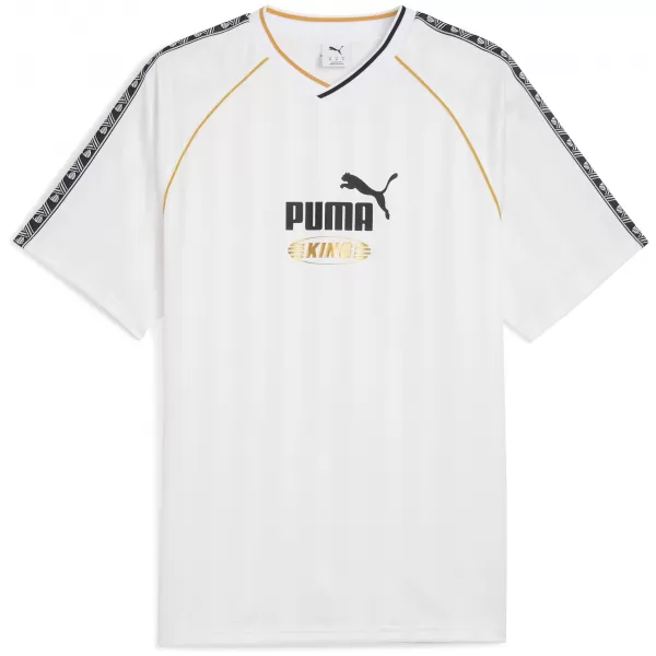  Muški dres PUMA KING RELAXED FOOTBALL JERSEY 63256302 PUMA BIJELA 
