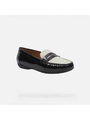 Ženske mokasine GEOX ANNYTAH MOC G000633 CRNA