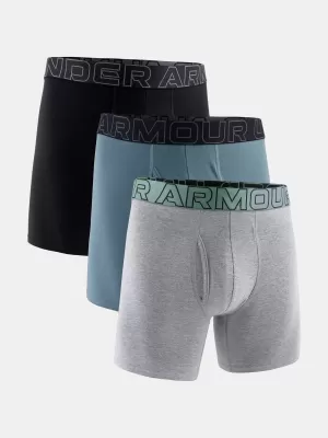 Muške bokserice UNDER ARMOUR M UA PERF COTTON (3KS) 1383889-035 JASPIS PLAVI