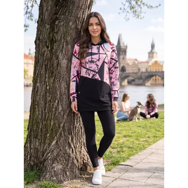  Ženska majica KIXMI VONITA SVIJETLO RUŽIČASTA 