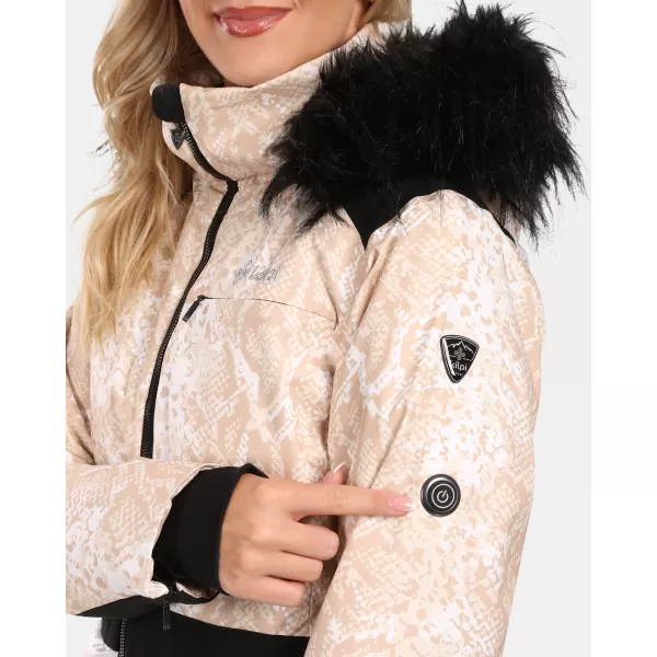  Ženska skijaška jakna KILPI LENA-W ZL0106KI BIJELA 