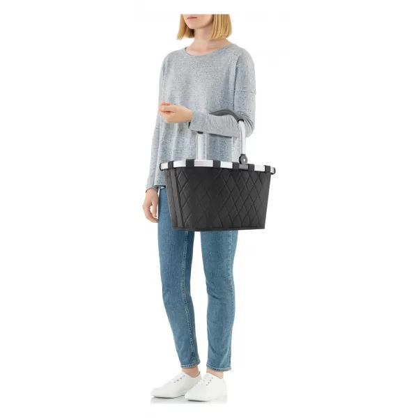  Sklopiva košara REISENTHEL CARRYBAG ROMB CRN 