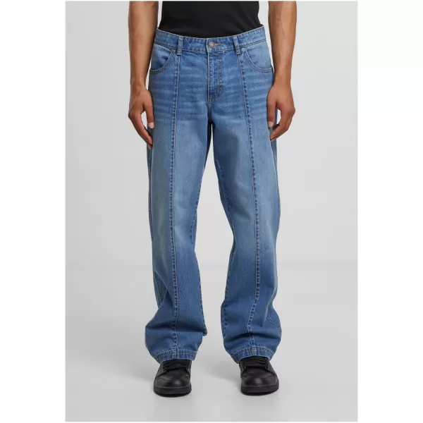  Muške traperice URBAN CLASSICS TB7605 SREDNJE TAMNOPLAVO ISPRANO 