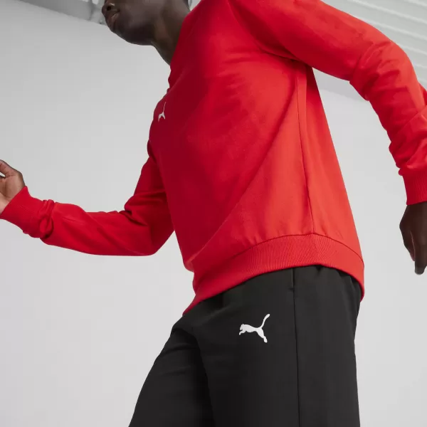  Muška dukserica PUMA TEAMGOAL CASUALS CREW NECK S 658592_01 PUMA CRVENA/PUMA BIJELA 