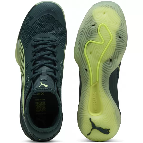  Muške cipele PUMA ELIMINATE NITRO SQD 4 10843801 ZELENA/FIZZY/BIJELA/SREBRO 