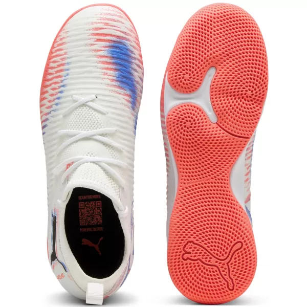  Dječje cipele PUMA FUTURE 8 MATCH IT + MID JR 10861701 WHITE/ BIJELA/PUMA CRNO/BLISTAVO CRVENO 