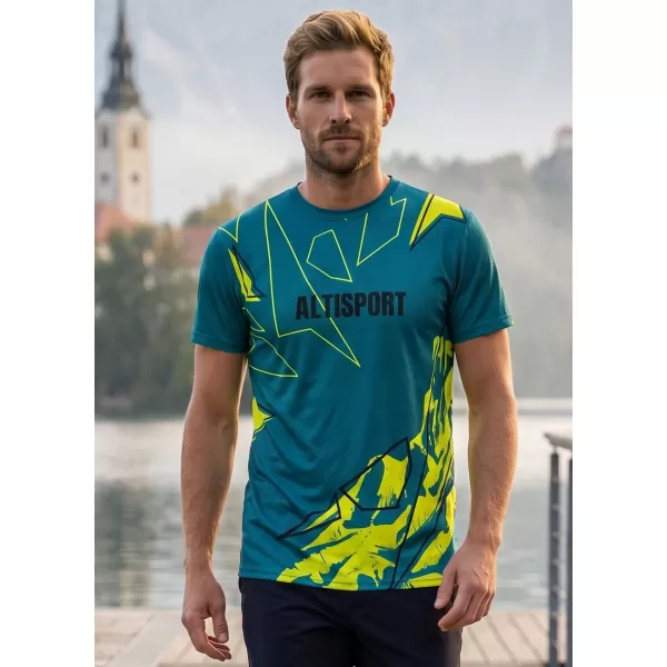 Vrhunska muška košulja za slobodno vrijeme ALTISPORT VOJ/ALM123TR06 KEROZIN 