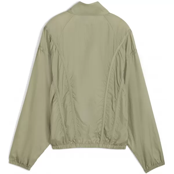  Ženska jakna PUMA DARE TO OVERSIZED WOVEN JACKET 63214882 LUX VOJSKA 