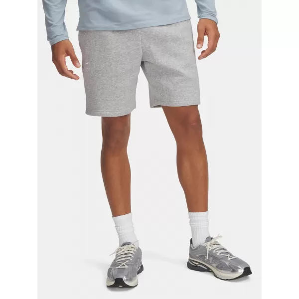  Muške kratke hlače UNDER ARMOUR UA ICON FLEECE SHORT 1380377-011 SIVA 