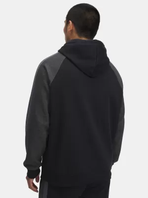 Muški sweatshirt UNDER ARMOUR RIVAL FLC CB HOOD CRNA