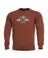 Majica PENTAGON HAWK SWEATER LONE WOLF K09019 KESTENJASTO CRVENA