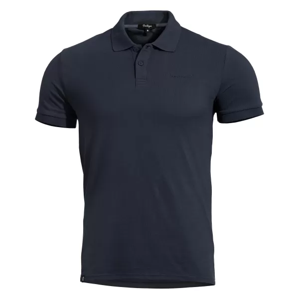  Muška majica s kragnom PENTAGON MOTH PIQUET POLO SHIRT K09047 PONOĆNO PLAVA 