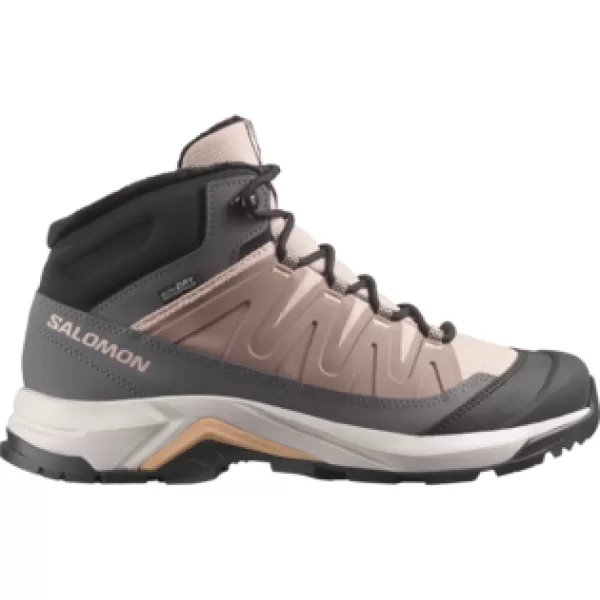  Ženske cipele SALOMON X-ADVENTURE COLDRUSH WATERPROOF W ETHEREA/ŽELJEZO/MAHAGONI RUŽA 