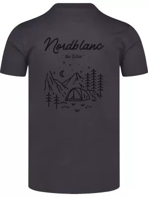 Košulja NORDBLANC CAMPING NBSMT8157 CRNI