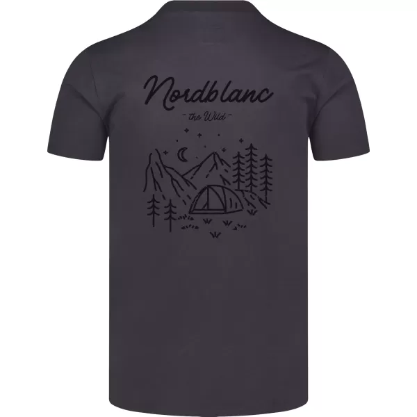  Košulja NORDBLANC CAMPING NBSMT8157 CRNI 