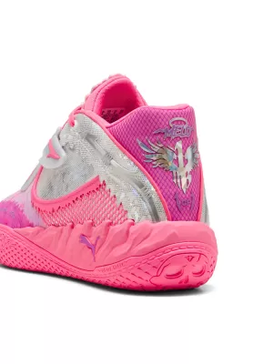 Muške cipele PUMA MB.05 WORLD TOUR 31212901 SUNCE UDARIO/ČISTA MAGENTA