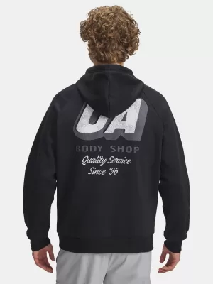 Muški sweatshirt UNDER ARMOUR UA RIVAL FLEECE HBR LOGO HD 6003955-001 CRNA