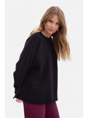 Ženski sweatshirt BEWEAR B306 CRNA