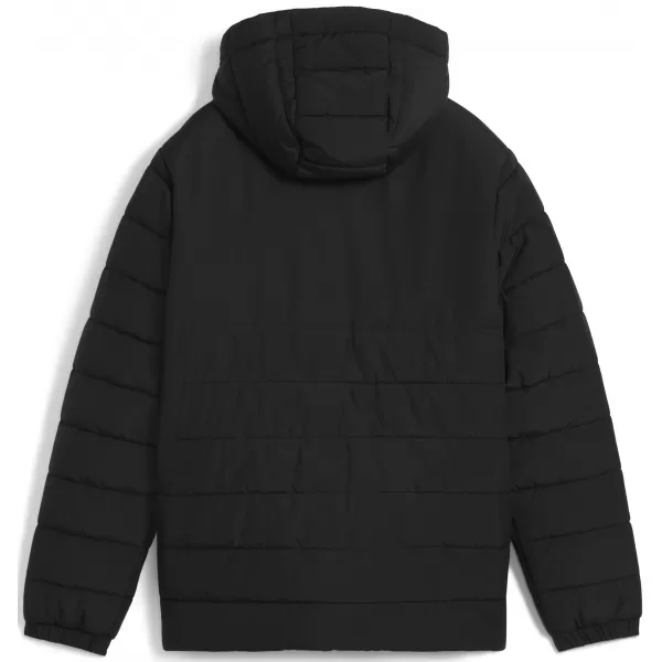  Jakna PUMA TEAMADDITIONS HOODED PADDED JACKET JR 65973803 PUMA CRNO/PUMA SREBRO 