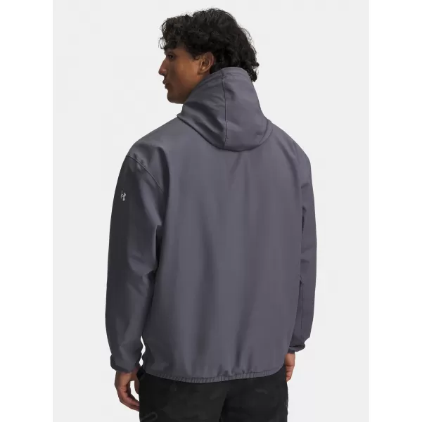  Muška jakna UNDER ARMOUR UA UNSTOPPABLE WVN HOODIE 6003864-025 SIVA 