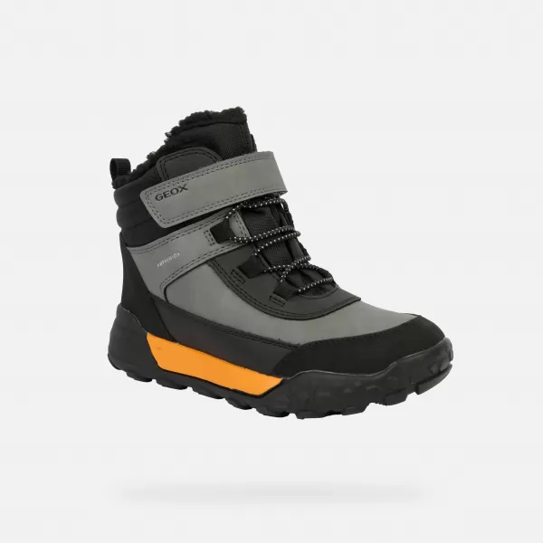  Zimske čizme za dječake GEOX TREKKYUP B ABX J46MBE0MEMSC0036 CRNA 
