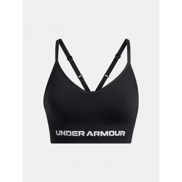  Ženski grudnjak UNDER ARMOUR VANISH SEAMLESS LOW BRA 1384417-001 CRNA 