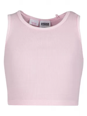 Dječja majica bez rukava URBAN CLASSICS UCK7482 RUMENA RUŽA
