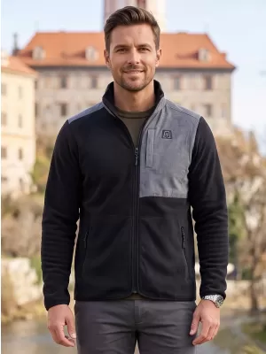Muška majica od flisa ALTISPORT IKEG SIVA