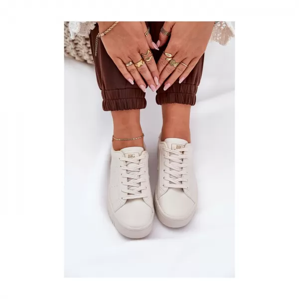  Ženske tenisice BIG STAR NN274578 BEŽ Big Star Shoes 