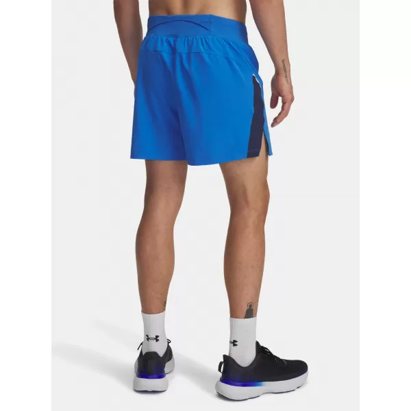  Muške kratke hlače UNDER ARMOUR UA LAUNCH PRO 5 SHORTS PLAVA 