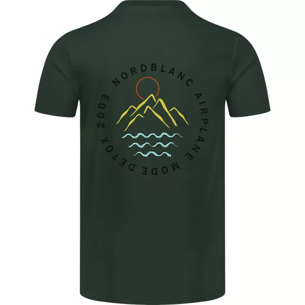  Košulja NORDBLANC RUMBLE NBSMT8160 TAMNOZELENA 