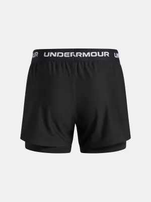 Kratke hlače za djevojčice UNDER ARMOUR UA TECH PLAY UP 2N1 SHORT 6004985-005 CRNA