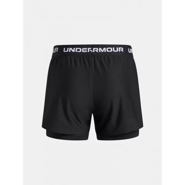  Kratke hlače za djevojčice UNDER ARMOUR UA TECH PLAY UP 2N1 SHORT 6004985-005 CRNA 