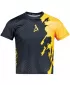 Dječja premium funkcionalna majica ALTISPORT VOJ/ALM112TR01 CRNO-FLUO NARANČASTA