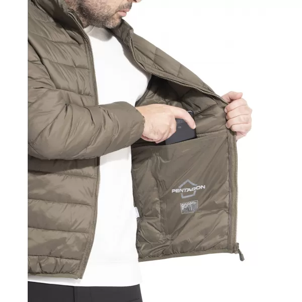  Jakna PENTAGON NUCLEUS PUFFER JACKET K08030 CRNA 