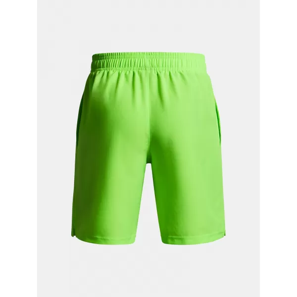  Kratke hlače za dječake UNDER ARMOUR UA TECH WOVEN WORDMARK SHORT 1383341-389 ZELENA 