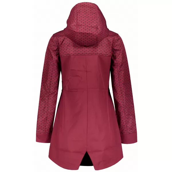  Ženska softshell jakna ALTISPORT GEMEE TAMNOCRVENA 