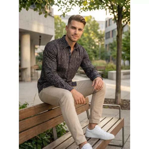  Muška košulja ALTISPORT GREEN TAMNOSIVA 