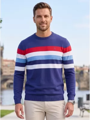 Muški džemper ALTISPORT GABRIEL TAMNOPLAV